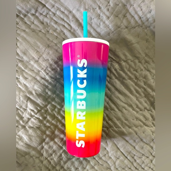 NWT Starbucks Mexico rainbow pride 2022 tumbler - Picture 1 of 6